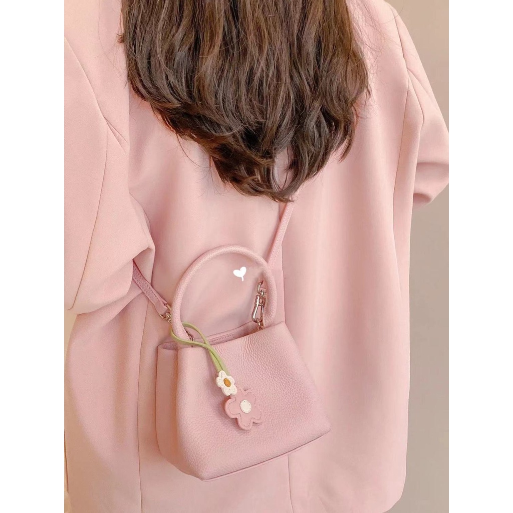 Túi Đeo Chéo Vai Mùa Hè Phong Cách Mới 2023 Họa Tiết Dâu Tây / Bông Hoa Nhỏ Gọn Thiết Kế Chính Hãng