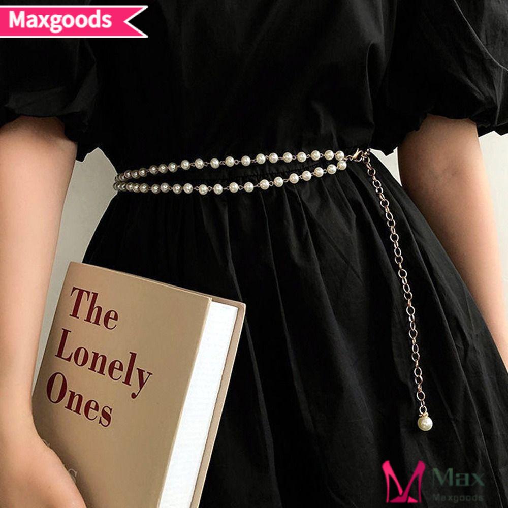 Dây Thắt Lưng Hai Lớp Trang Trí Trang Sức Dành Cho Nữ