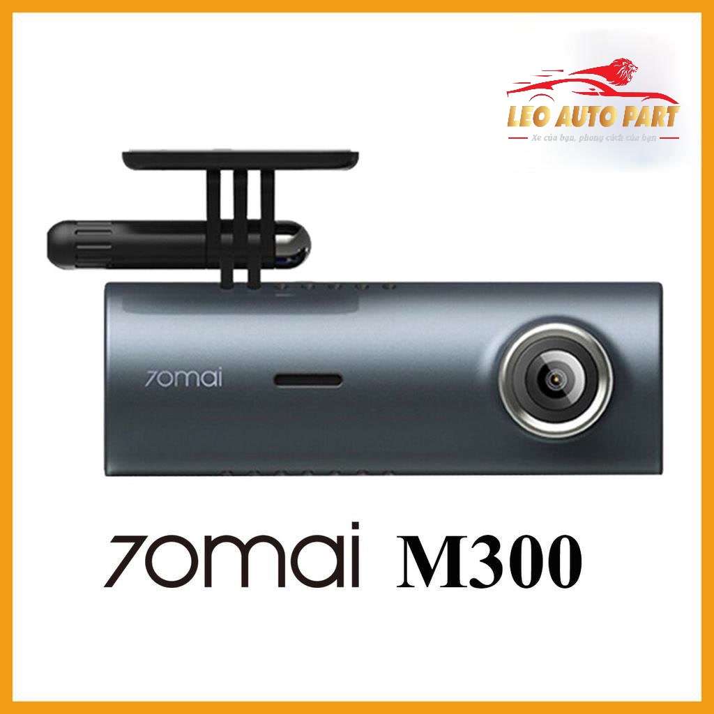 [Hỗ trợ lắp đặt tận nơi] Camera hành trình ô tô 70mai Dash cam M300 phân giải 2K, góc 140 độ, bản qu