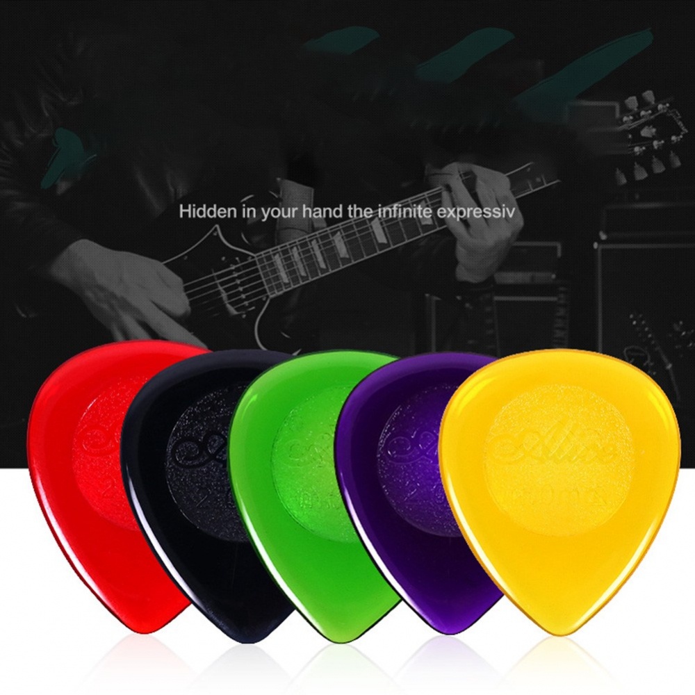 Bộ 6 Miếng Gảy Đàn Guitar Bằng Acrylic Tháo Gỡ Nhanh Tiện Dụng