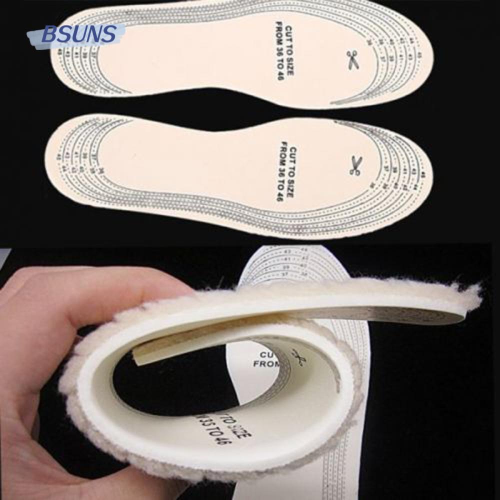 Miếng Lót Giày Vải Lông Xù Dày Dặn Ấm Áp