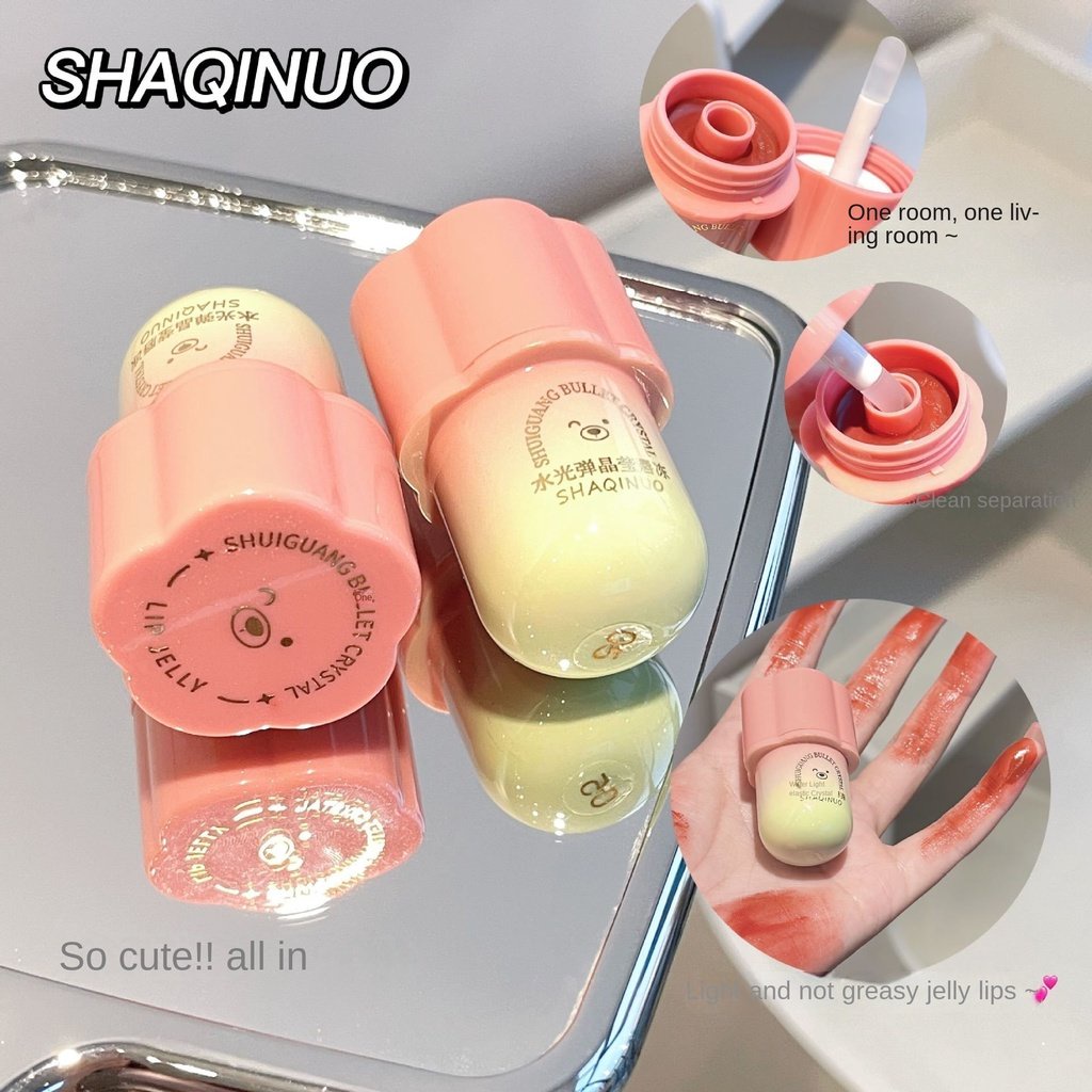 Son Bóng Dưỡng Ẩm Lâu Trôi Chống Thấm Nước Không Dễ Phai Màu SHAQINUO Flower