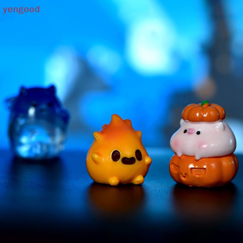 1 Mô Hình Ma Cà Rồng Mini Bằng Nhựa Resin Dễ Thương Trang Trí Tiểu Cảnh Dịp Halloween