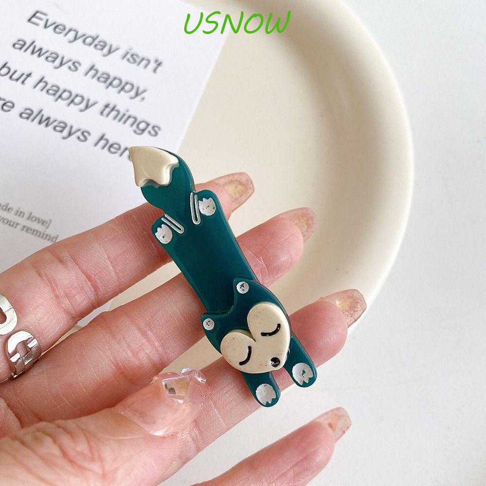 USNOW Kẹp Tóc Hình Thỏ Dễ Thương Thanh Lịch Cho Nữ