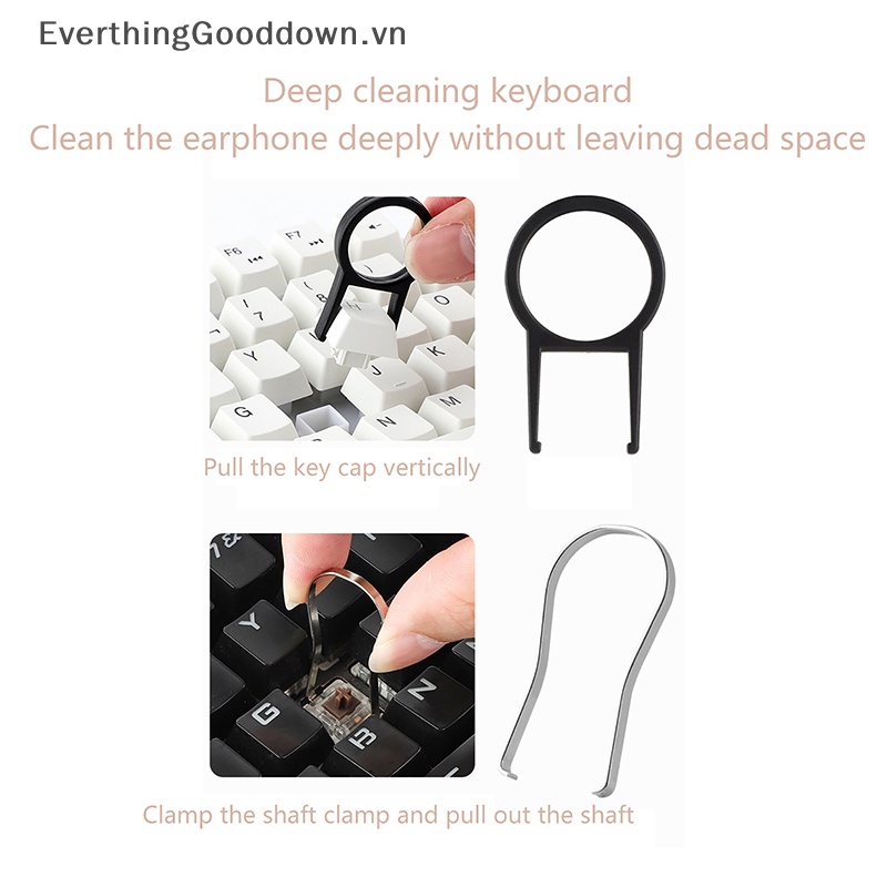 Bộ Dụng Cụ Vệ Sinh Bàn Phím Máy Tính / Laptop 18 Trong 1 Tiện Dụng