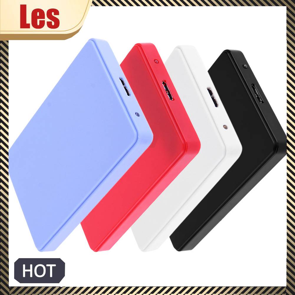 Hộp Đựng Ổ Cứng Di Động 2.5in USB3.0 SATA Box 3TB HDD Tốc Độ Cao Cho Vista / MAC2.0