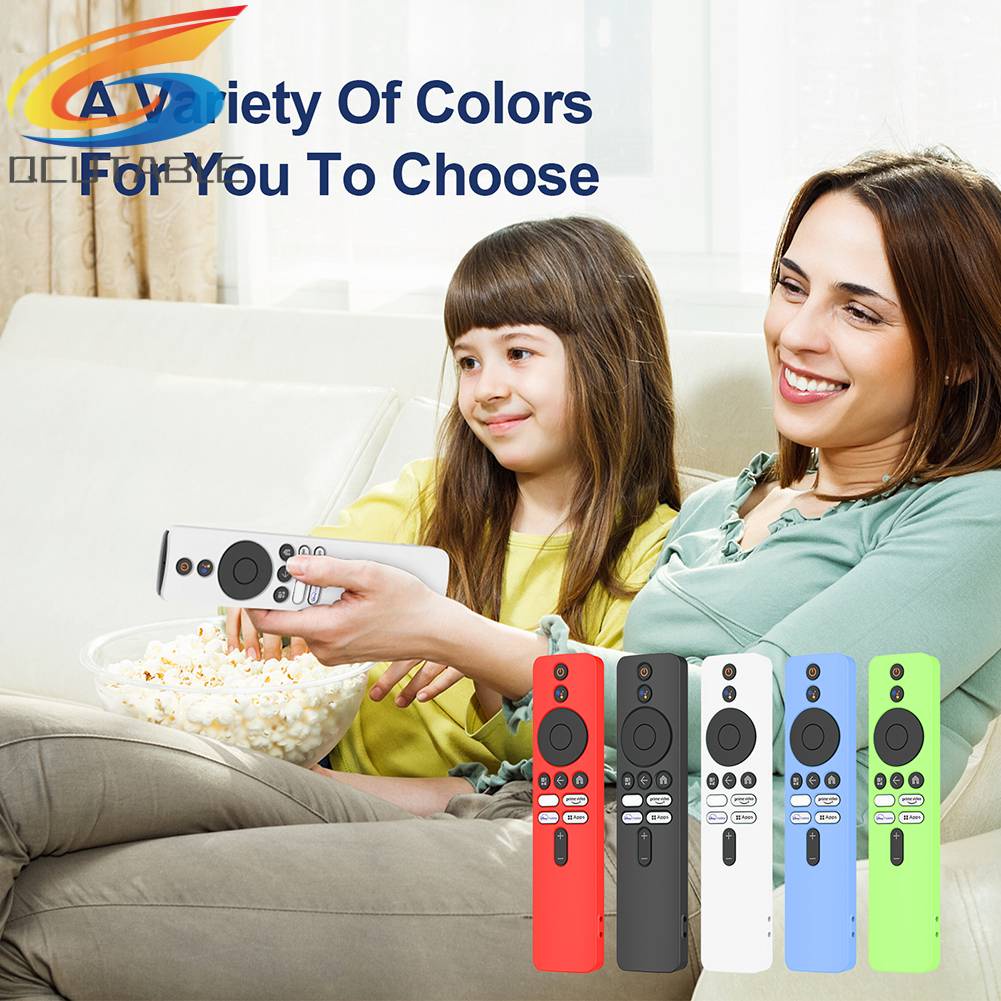 Vỏ Bọc Điều Khiển Từ Xa Kèm Dây Đeo Chống Rơi Cho Xiaomi 4K TV MiBoX 2nd Gen