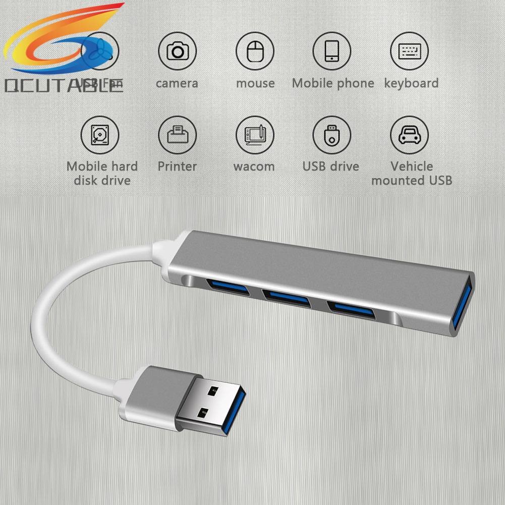 Hub Chia 4 Cổng USB 3.0 Type-C 5 Gbps Cho Máy Tính