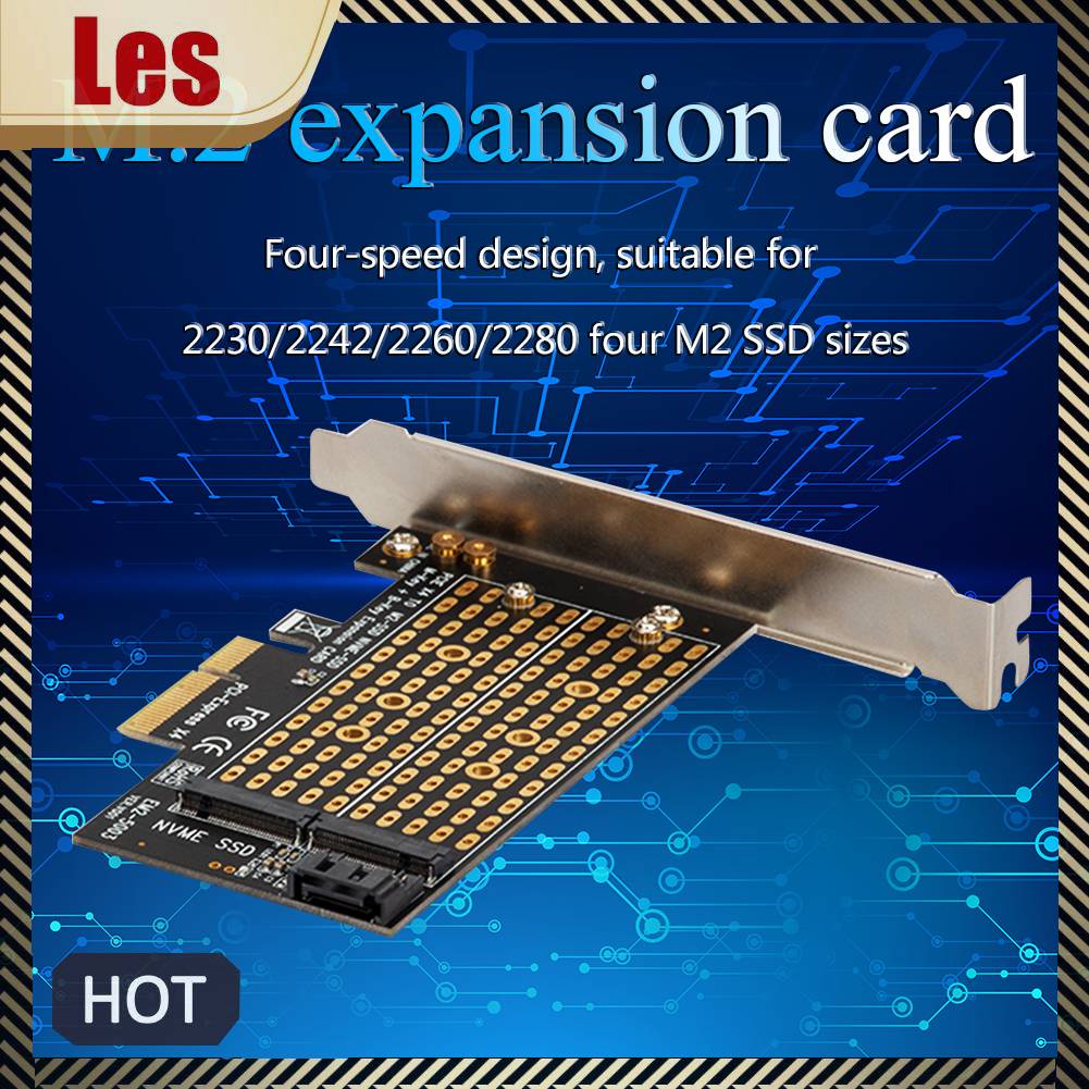 Bộ Chuyển Đổi PCI-E NVMe SATA M.2 Sang PCI-Express 3.0 X4 Cho Key M Key M2 SSD