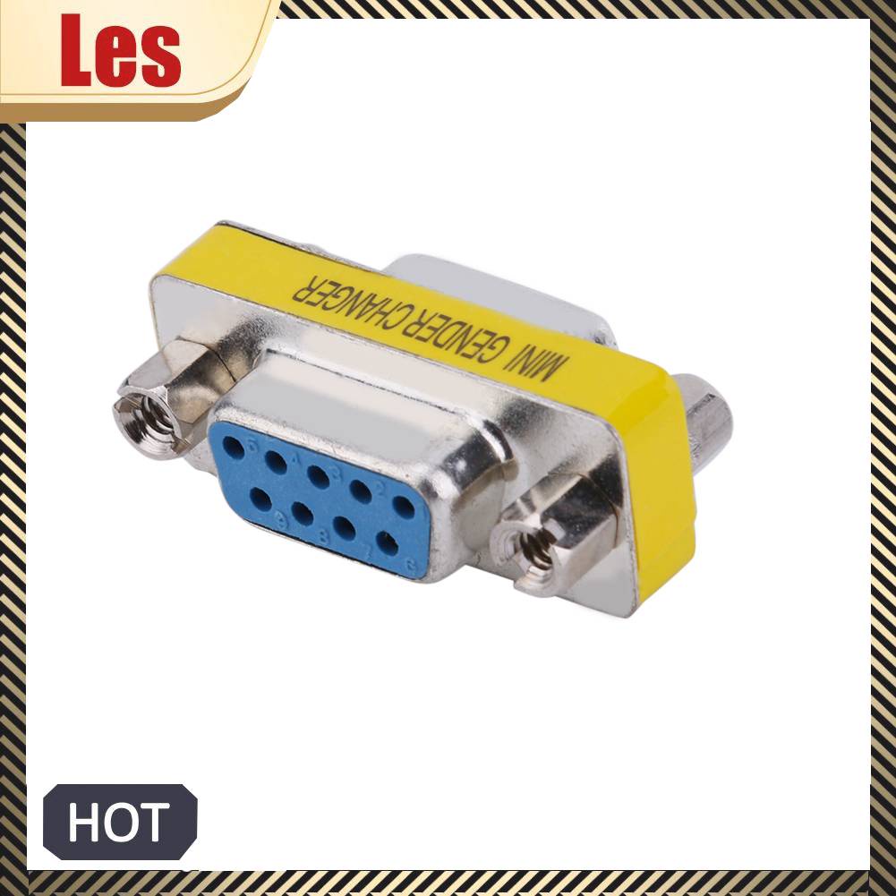 Bộ 2 Đầu Nối Chuyển Đổi DB9 Female Sang Female RS232