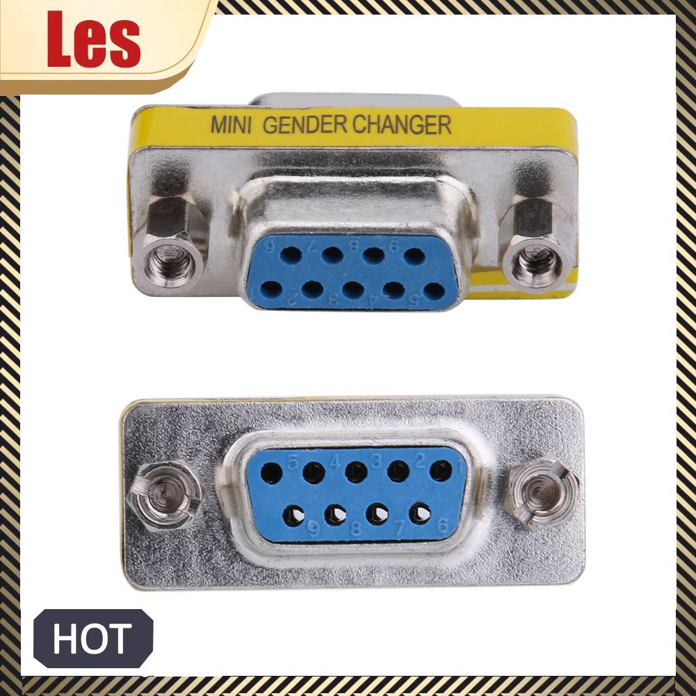 Bộ 2 Đầu Nối Chuyển Đổi DB9 Female Sang Female RS232