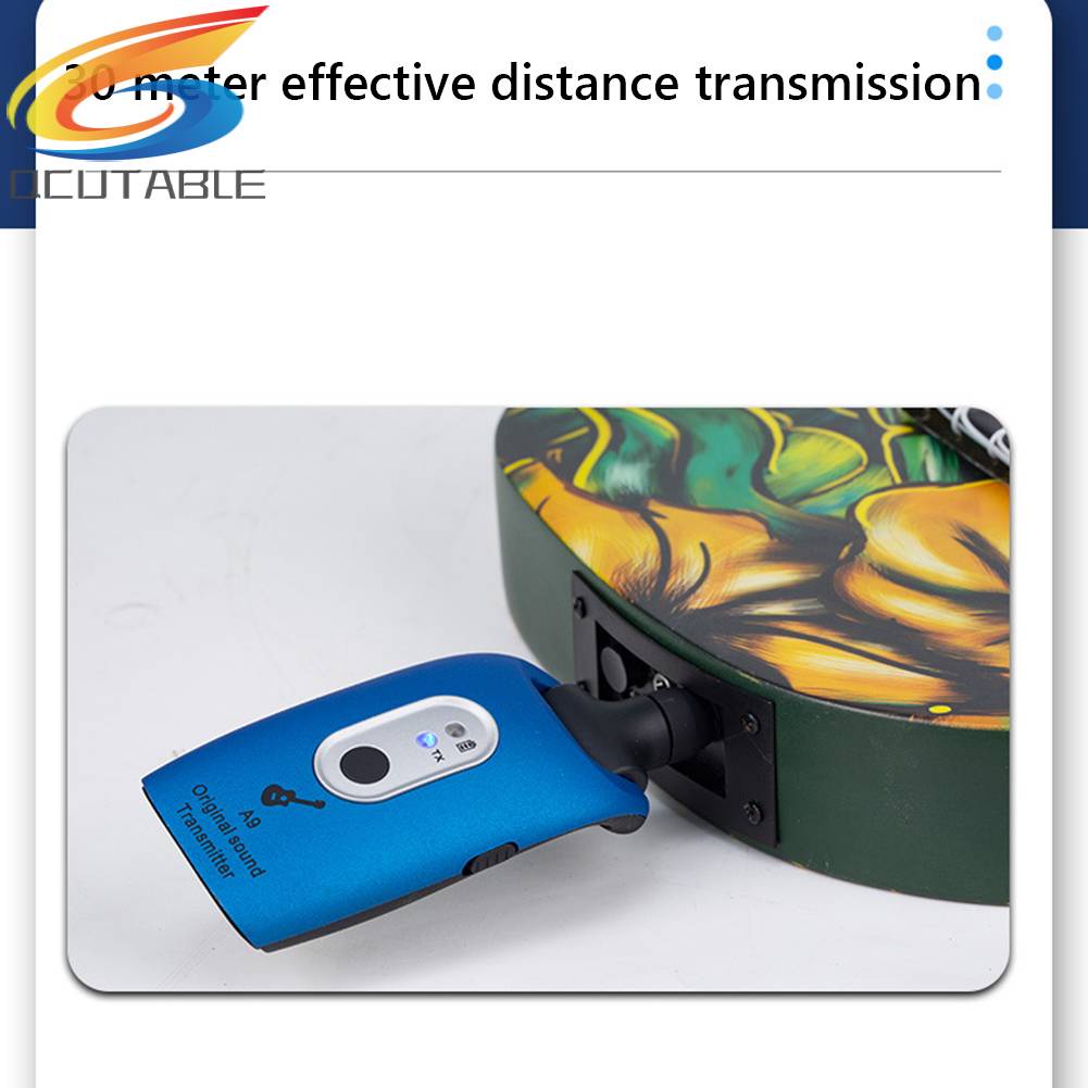 Thiết Bị Nhận Tín Hiệu Âm Thanh Không Dây 2.4GHz Cho Đàn Guitar Điện / Trống