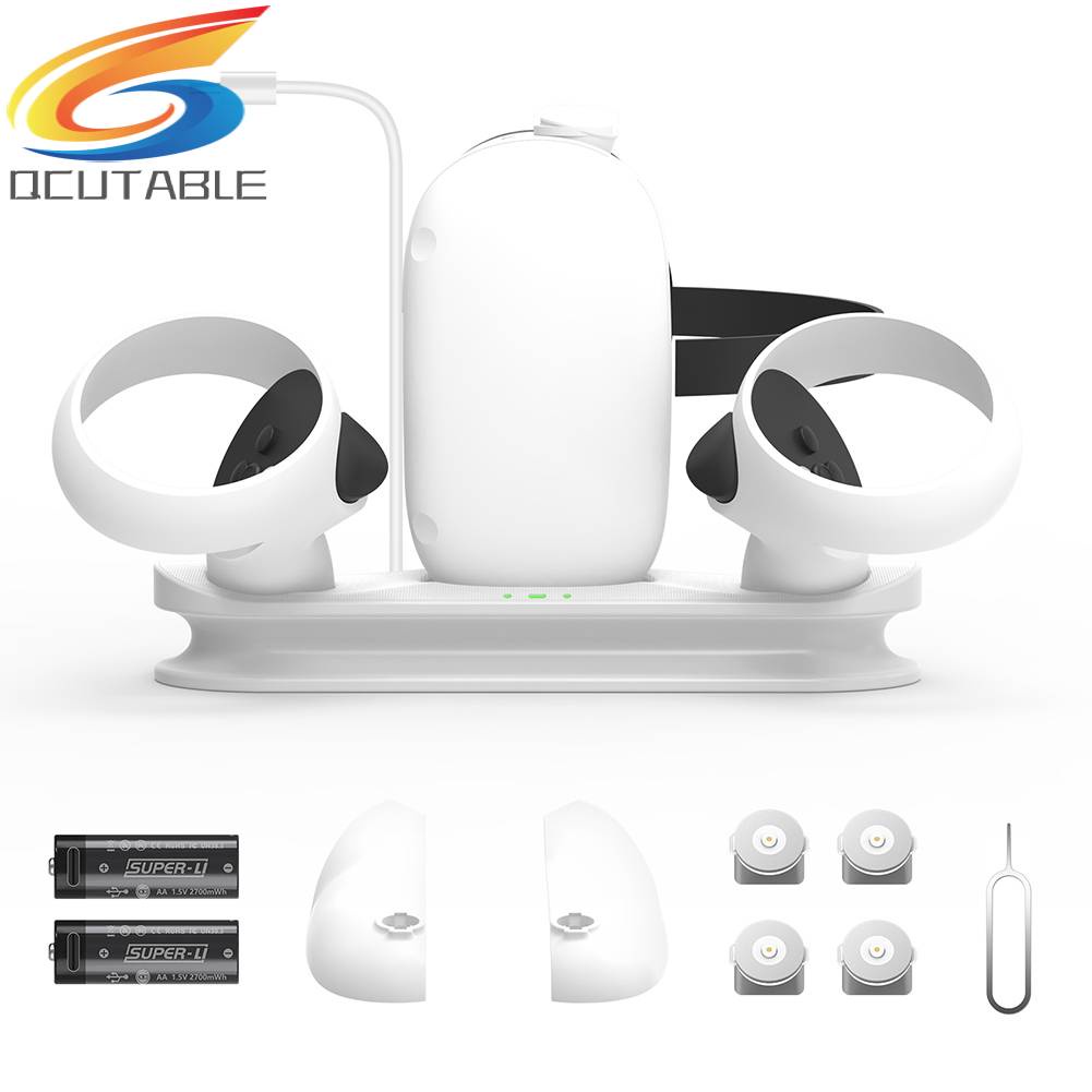 Giá Đỡ Nam Châm + Bộ Điều Khiển + Sạc Pin Cho Quest 2