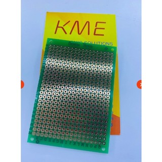Bo mạch lỗ pcb 5x7cm 1 mặt xanh