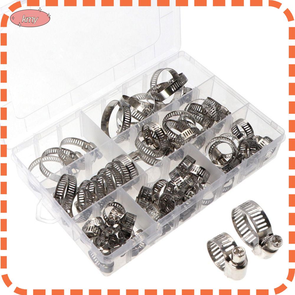 KRNY Set 60 Kẹp Ống Bằng Thép Không Gỉ 304 Dành Cho Máy Cơ Khí