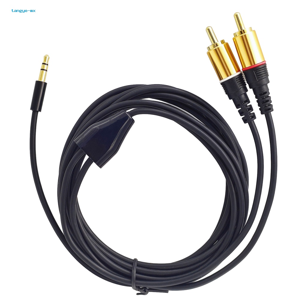 Cáp Âm Thanh Chữ Y Mạ Vàng Chuyển Đổi Từ Đầu Cắm 3.5mm Sang 2RCA Chuyên Dụng