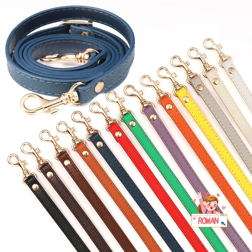 ROWANS Dây Đeo Túi Xách Bằng Da 120cm Có Thể Điều Chỉnh Tiện Dụng