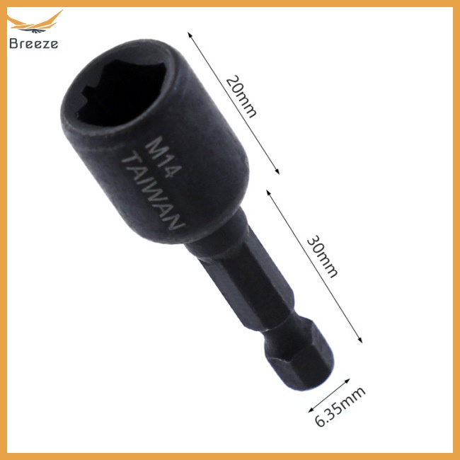 Bộ 8 Đầu Vít Lục Giác 1 / 4 "Cho M4 M5 M6 M8 M10 M12 M14