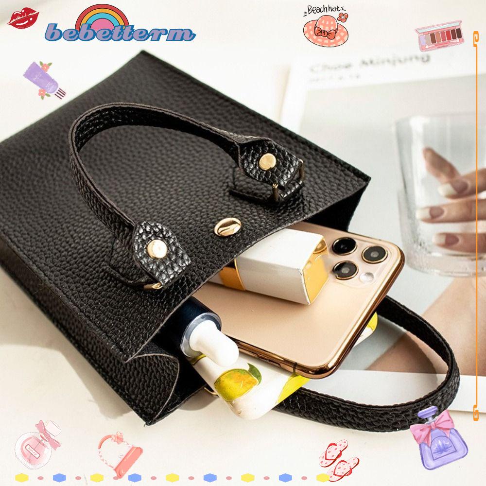 BEBETTERM Túi Đeo Chéo Màu Sắc Dễ Thương Xinh Xắn Cao Cấp