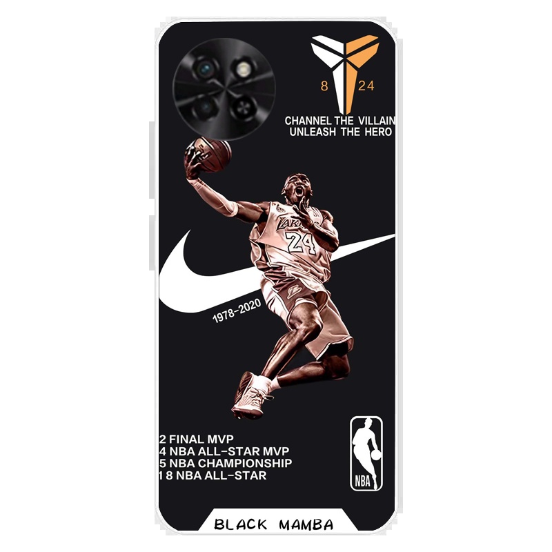 Ốp Điện Thoại Mềm Màu Đen Cho Itel S23