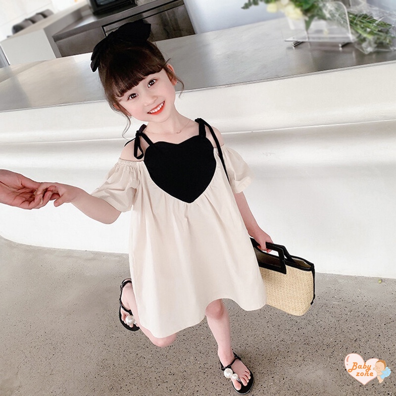 Khung Thành Cho Bé Chất Lượng Cao❤Đầm Công Chúa Tay Phồng Thời Trang Mùa Hè Xinh Xắn Cho Bé Gái