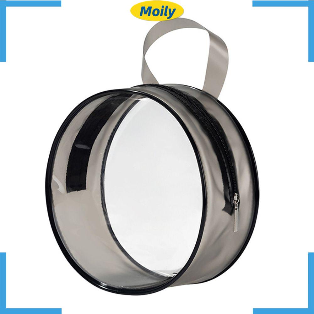 MOILYVN Set 2 Túi Tròn Trong Suốt Đựng Mỹ Phẩm Đa Năng