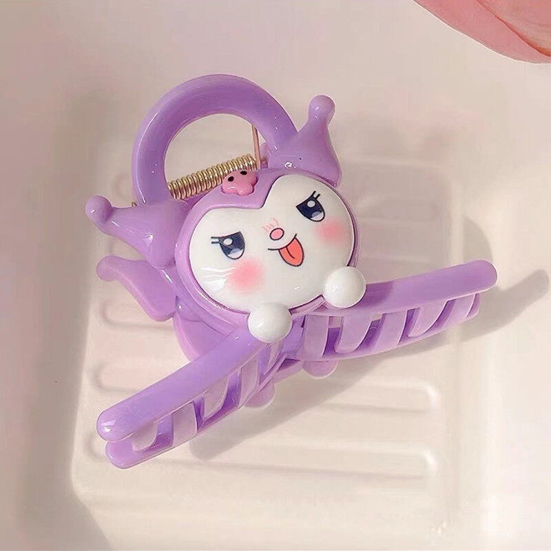 SANRIO Kẹp Tóc Hình Cá Mập Dễ Thương Phong Cách Hàn Quốc Cho Bé Gái