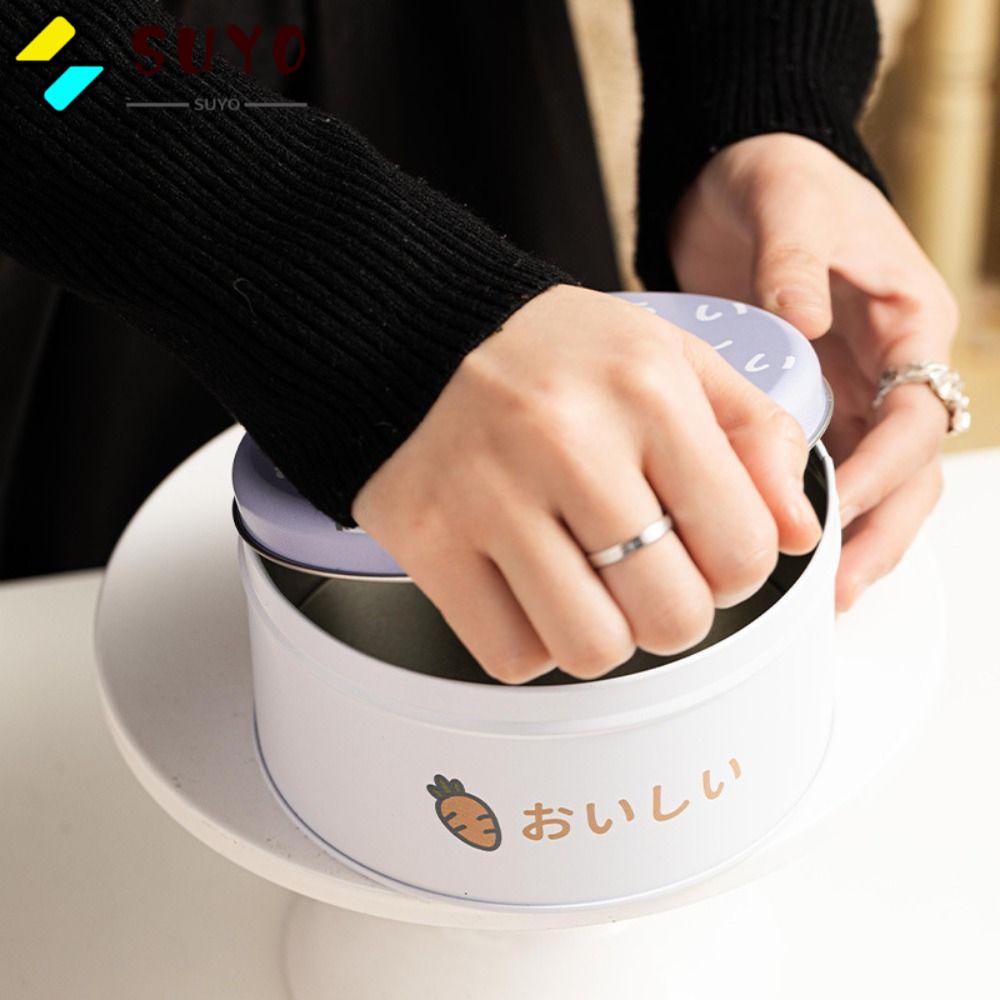 SUYO 1 / 2 Hộp Thiếc Mini Đựng Mỹ Phẩm 5 Kiểu