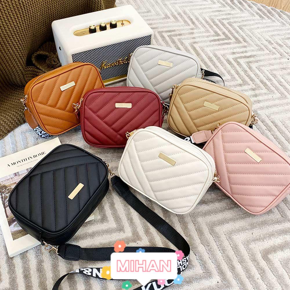 MIHAN1 Túi Đeo Chéo Thiết Kế Thời Trang Sang Trọng Thanh Lịch Cho Nữ
