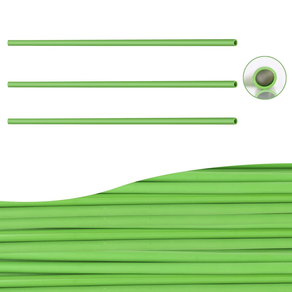 Set 10 Vỏ Bọc Thân Bó Hoa Nhân Tạo Bằng PVC Mềm Siêu Nhẹ Không Vỡ DIY