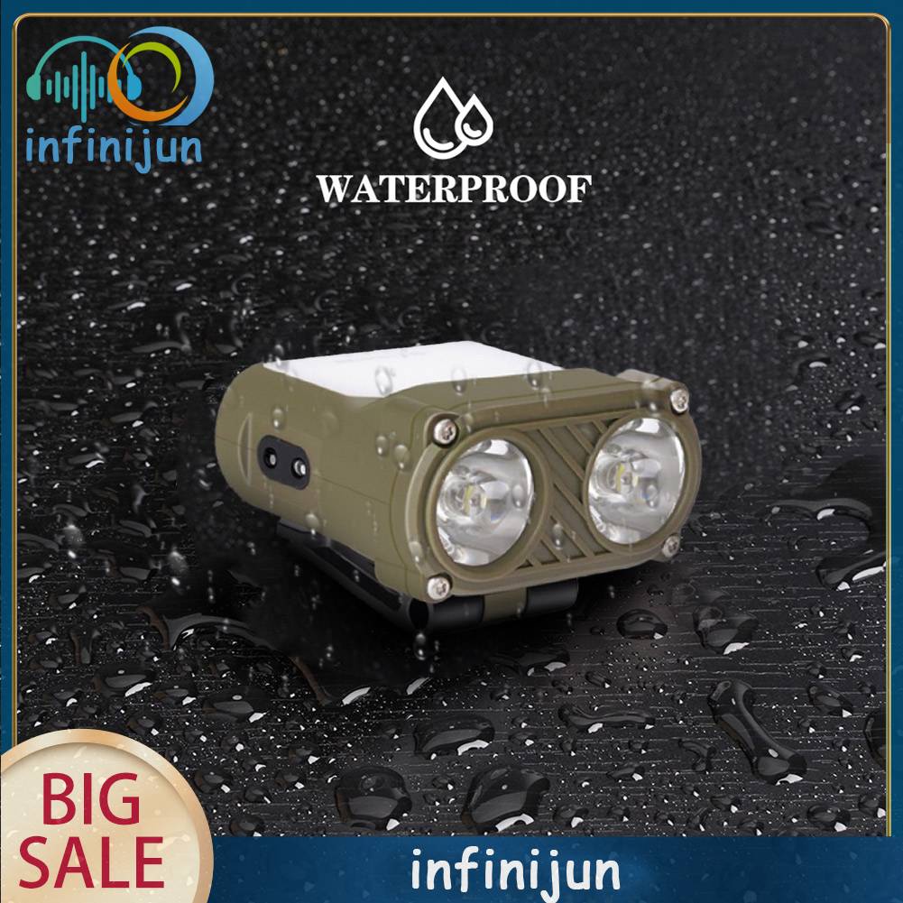 Đèn Pin Mini COB LED Cảm Biến Sóng Có 5 Chế Độ Chiếu Sáng 1200mAh