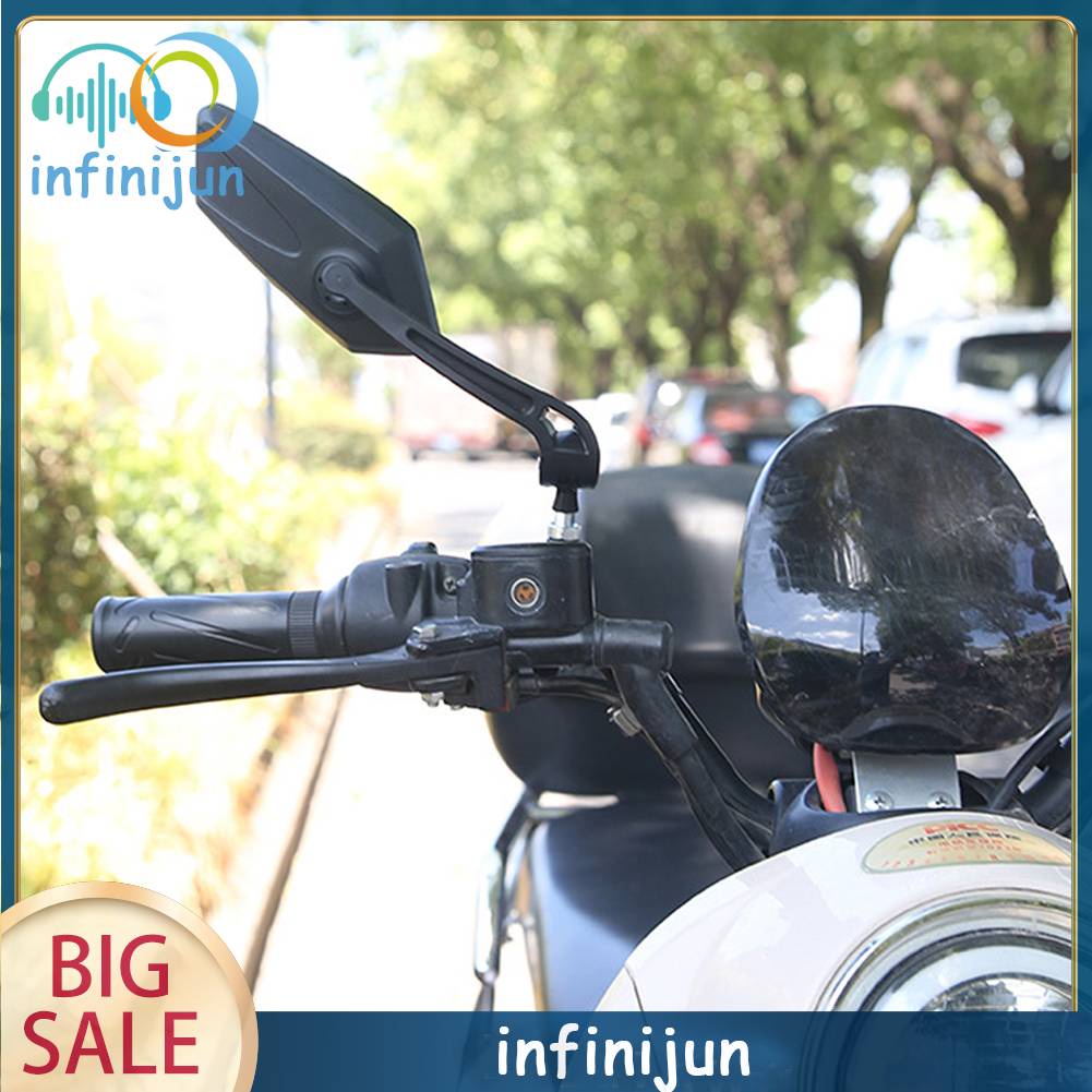 1 Cặp Gương Chiếu Hậu Góc Rộng Dễ Điều Chỉnh Dành Cho Xe Đạp