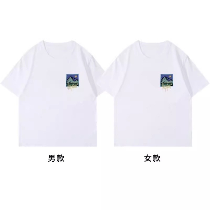 NRVP Áo Thun 100% Cotton Tay Ngắn In Họa Tiết Hoạt Hình Phong Cách Hàn Quốc Dành Cho Nữ