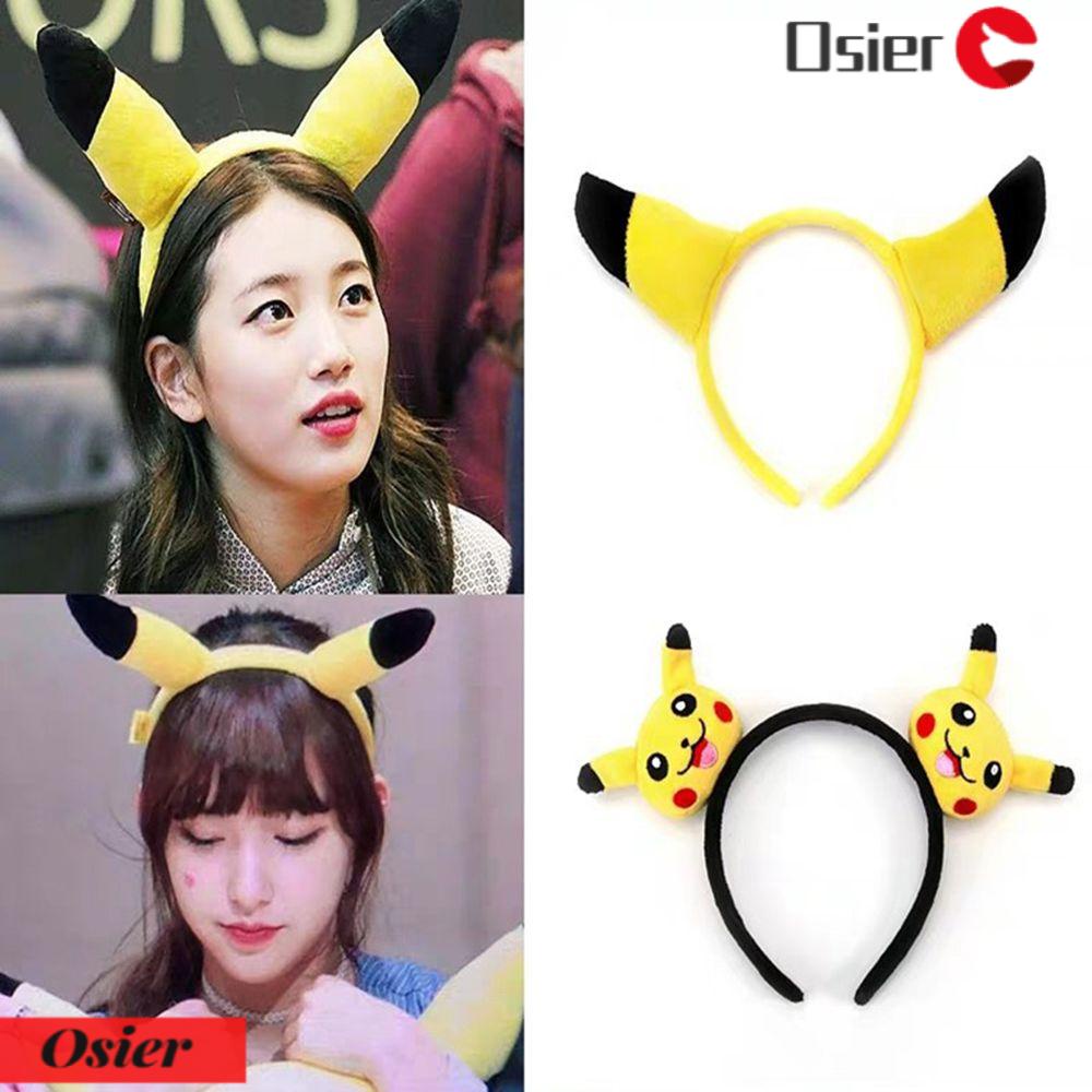 OSIER1 Băng Đô Cài Tóc Hình Pikachu Xinh Xắn