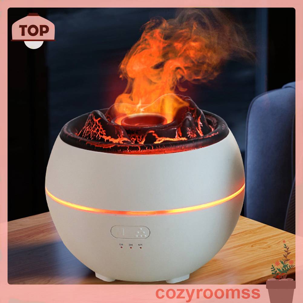 Máy Khuếch Tán Tinh Dầu Phun Sương Tạo Độ Ẩm Bằng Sóng Siêu Âm Kết Nối USB