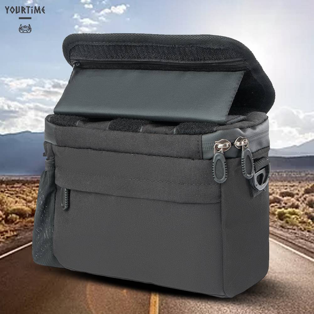 Túi Đựng Điện Thoại Gắn Tay Lái Xe Đạp Bằng Chất Liệu Nylon Nhỏ Gọn Tiện Lợi