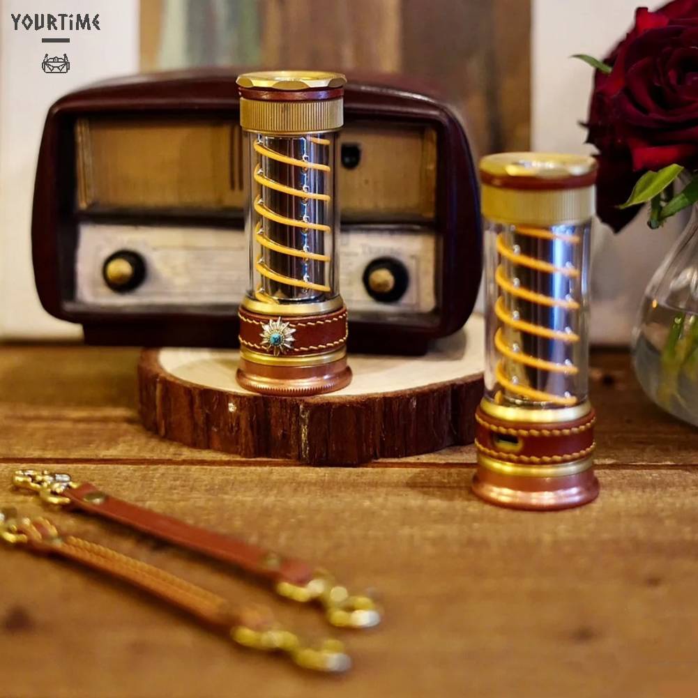 Bộ 3 Dây Da Dùng Trang Trí Đèn Trần Phong Cách Vintage