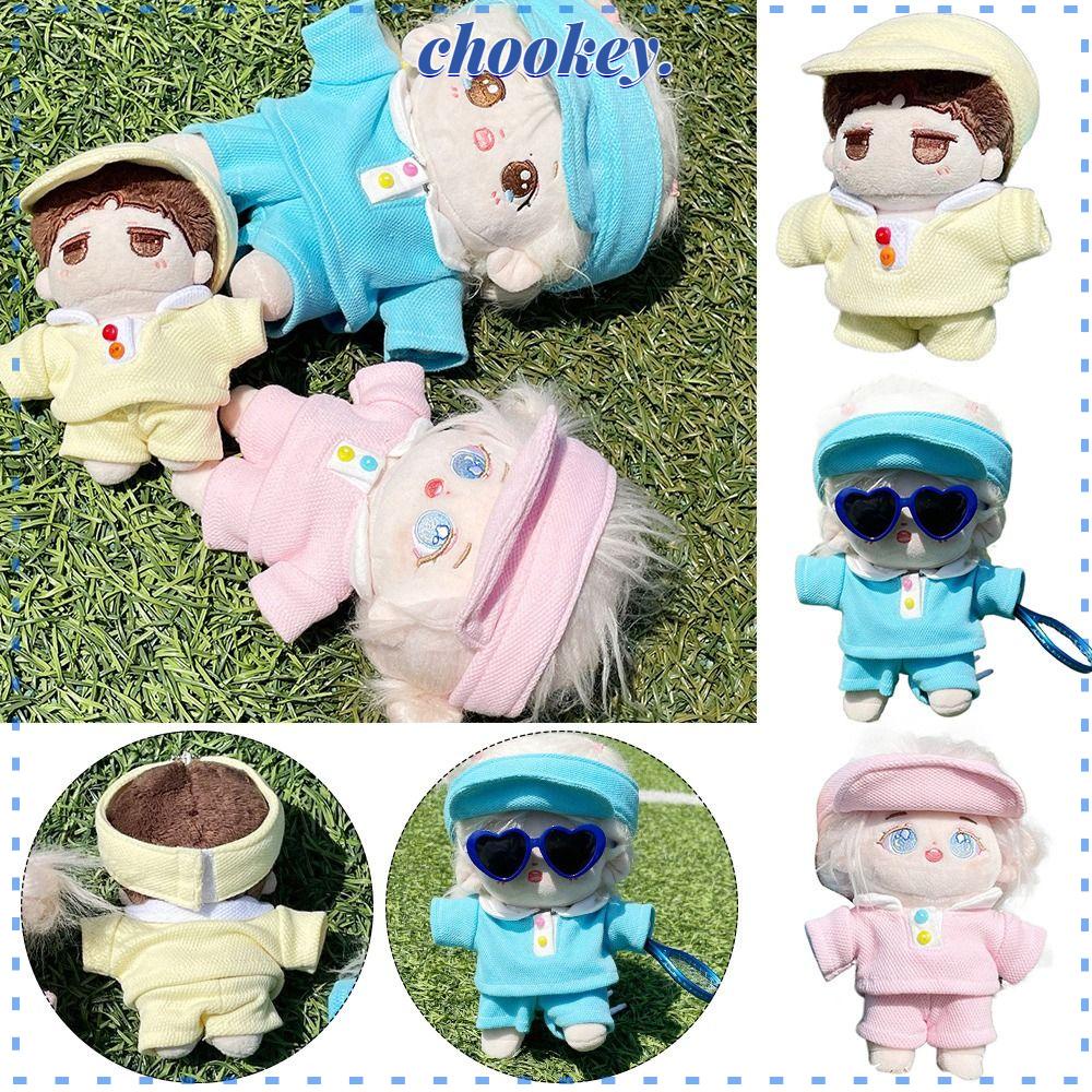 CHOOKEY Bộ Quần Áo Dành Cho Búp Bê 20cm