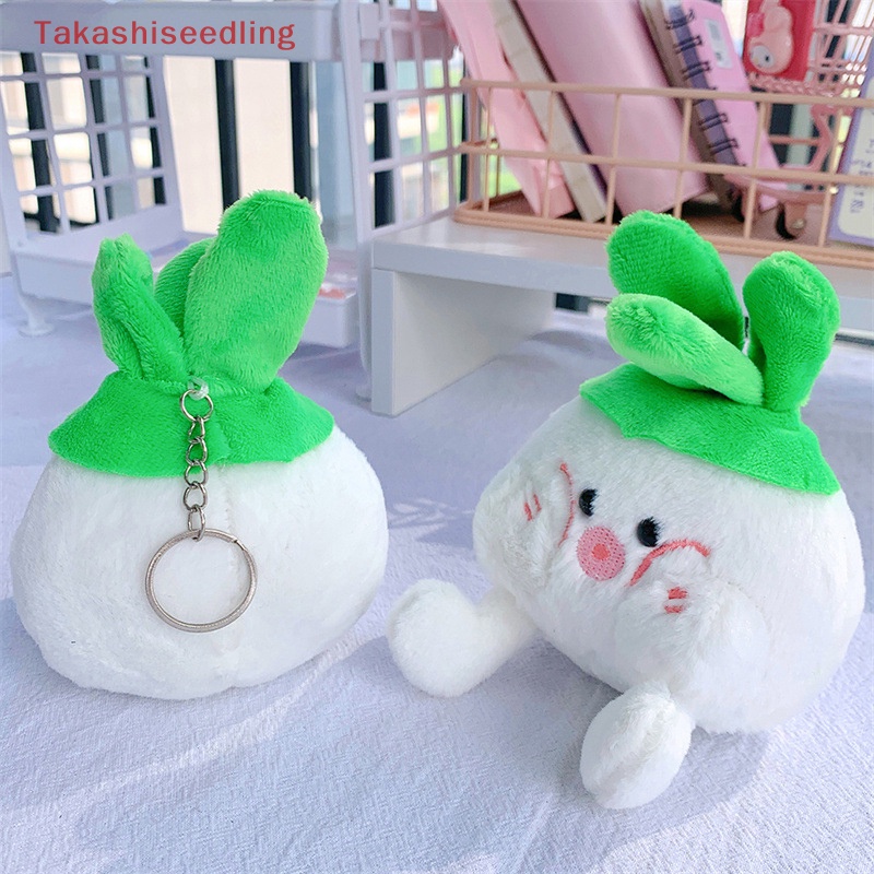 1 Móc Khóa Hình Củ Cải Nhồi Bông Dễ Thương