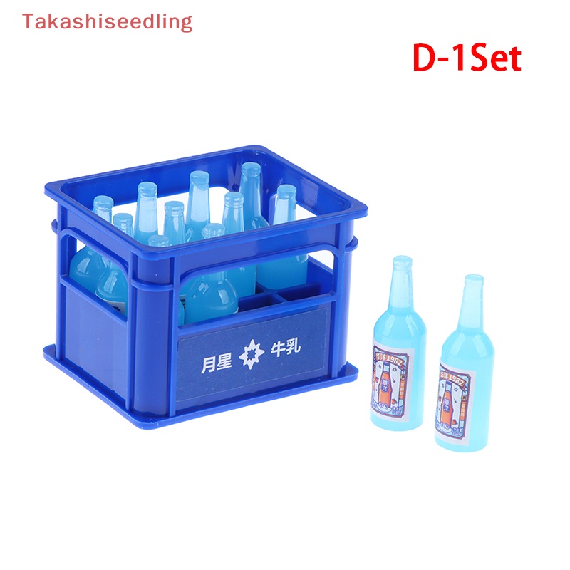 1 Set Chai Nước Ngọt / Soda Mini Tỉ Lệ 1: 12 Trang Trí Nhà Búp Bê