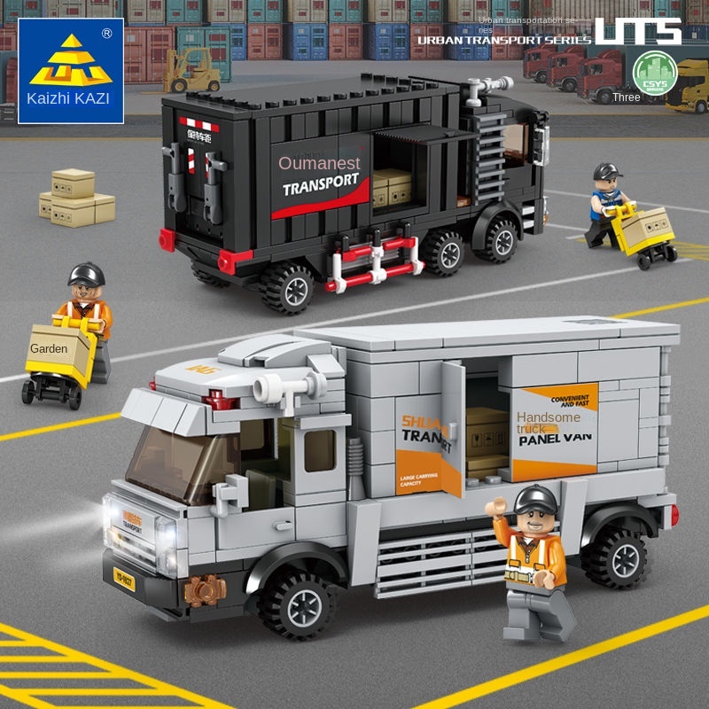 Đồ Chơi Lắp Ráp Lego Xe Tải Vận Chuyển Thành Phố Phù Hợp Làm Quà Sinh Nhật Cho Bé Trai