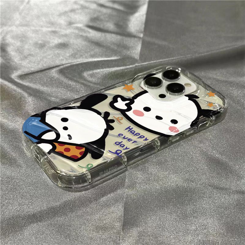 Ốp Điện Thoại Mềm Trong Suốt In Hình Chú Chó Pacha Dễ Thương Cho Iphone 11 / 14Promax / 81312 7 Xr