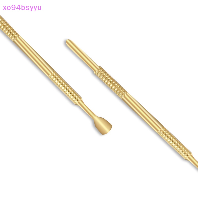 1 Dụng Cụ Làm Móng Bằng Thép Không Gỉ Hai Đầu Chống Trượt xo94bsyyu