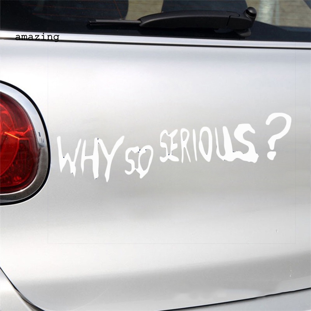 Miếng Dán Phản Quang Tự Dính Họa Tiết Sao So Serious Thời Trang Trang Trí Xe Hơi