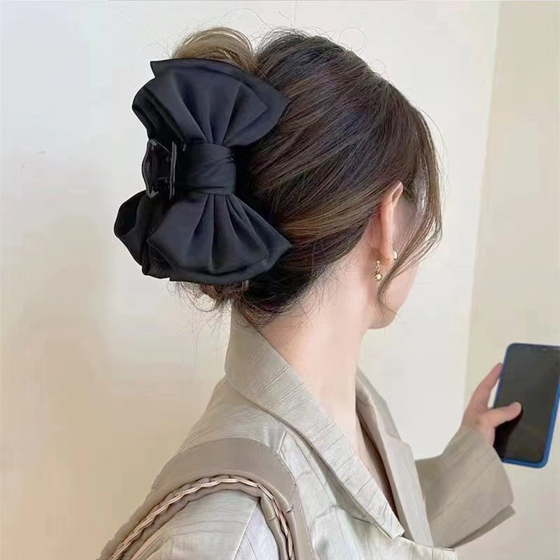 Super fairy French bow clip summer style Korean version