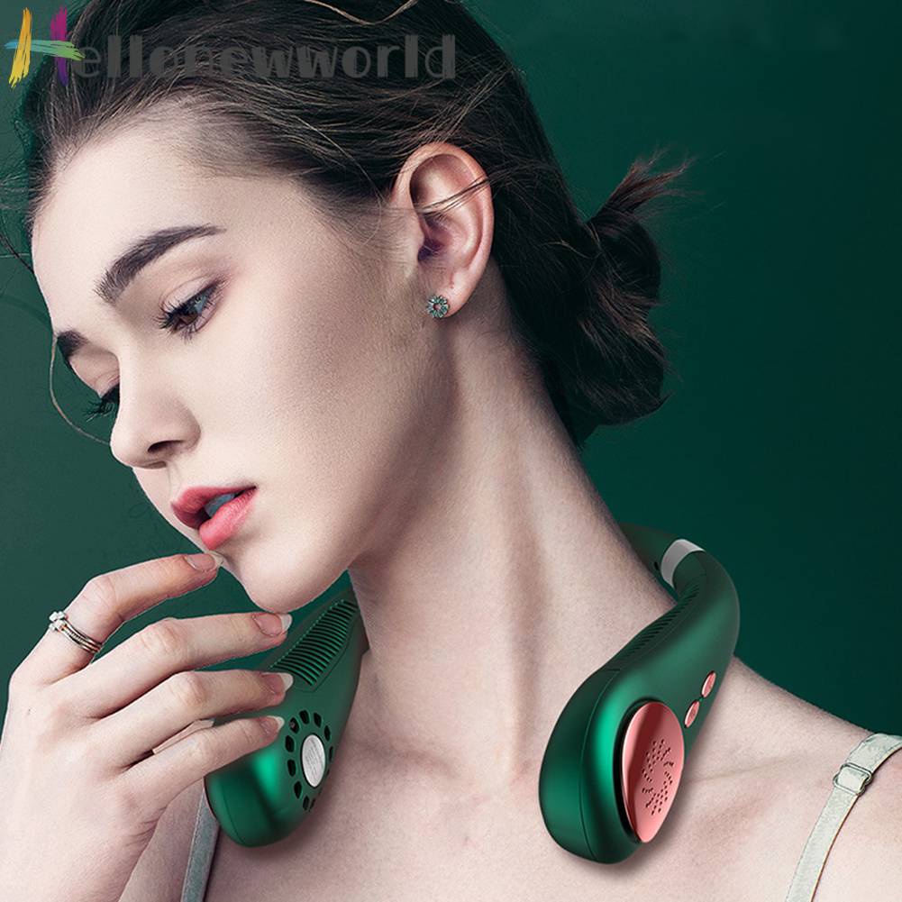 Quạt Điện Không Cánh 2400mAh 3 Tốc Độ Có Thể Điều Chỉnh
