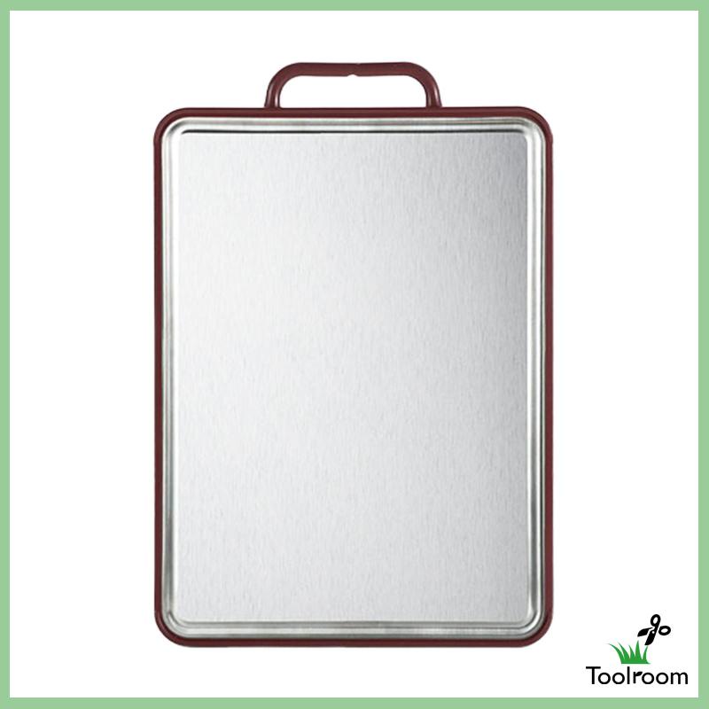 Thớt Hai Mặt Màu Đỏ 40x27cm Đa Năng Tiện Dụng