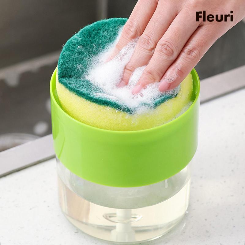 Bình Đựng Xà Phòng Dạng Lỏng Kèm Giá Đỡ Và Vòi Xịt Tiện Dụng Cho Phòng Tắm