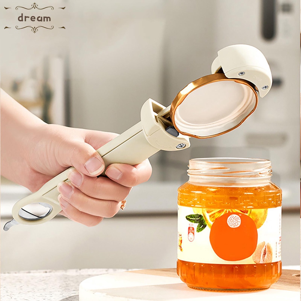 【DREAMLIFE】Bottle Opener Lightweight Multifunctional Retractable Stainless Steel 96g