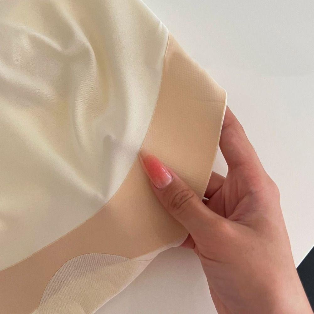 MIQUEL Quần Lót Thể Thao Mềm Mại Không Đường May Màu Đen Mượt Mà Kiềm Dầu Bụng Cho Nữ